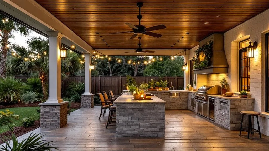 Outdoor living spaces in Charleston SC