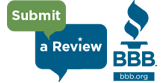 BBB review badge